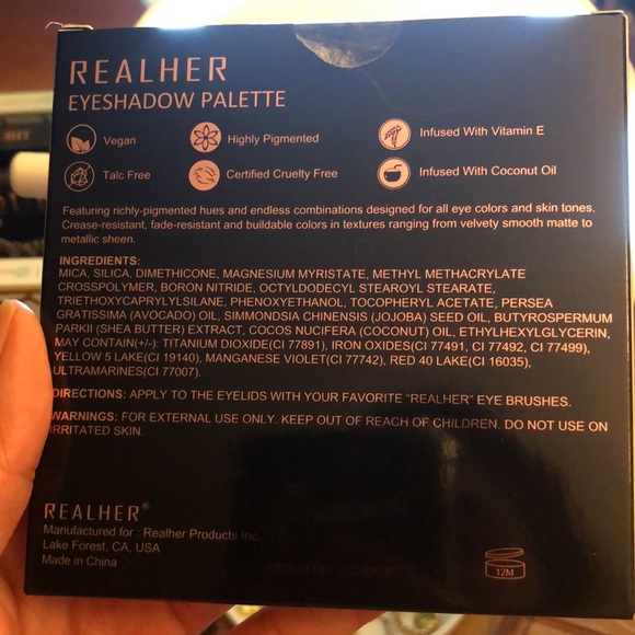 Realher | “DREAMS SO BIG" EYESHADOW PALETTE - Picture 6 of 6